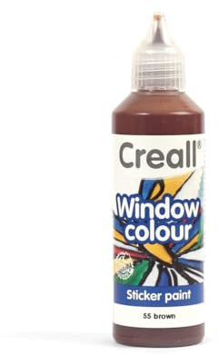 Creall Havo20555 80 ML 55 Marron Havo Peinture fenêtre en Verre Bouteille de Couleur