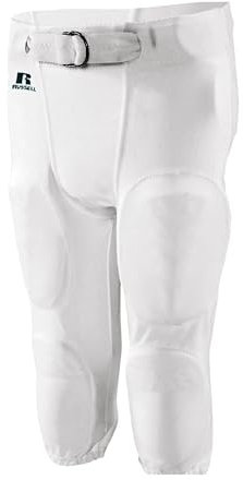 Russell Adult Football Practice Pant - White-L
