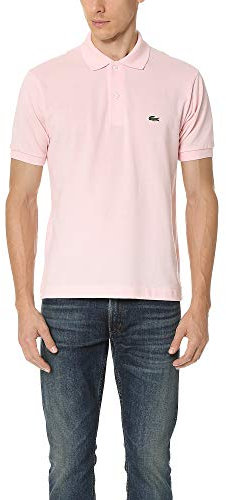 Lacoste L1212 T-Shirt Polo, Rosa (Flamingo Pink 2), XL Uomo