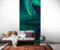Komar Digitaldruck Vliestapete THE HEAVENLY MAGICIAN, 100 x 250 cm (Breite x Höhe), Tapete, Fototapete, Landschaft, Nachthimmel, Polarlicht