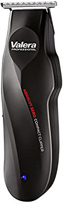 Valera, Absolut Zero 658.01, Professioneller Herren-Haarschneider, präzise & leicht, 42 mm Klingen für eine minimale Schnittlänge von 0,1 mm, Betrieb kabellos oder mit Netzteil, Swiss Made