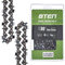 8TEN 36 inch Full Chisel Chain .063 3/8 114DL for Stihl MS 290, 360, 390, 391, 440, 441, 460