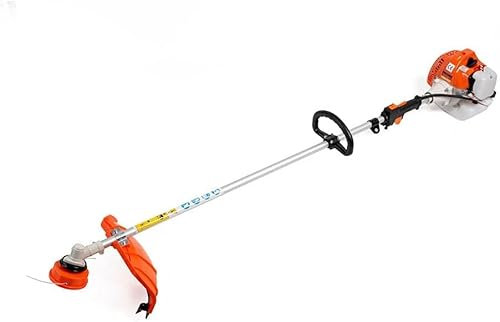 Generico Decespugliatore a Scoppio Multifunzione 2 in 1 52cc 2 Tempi Professionale con Testina Doppio Filo da 2 Mm e Disco Tre Denti in Acciaio Rinforzato Tagliasiepi e Bordo
