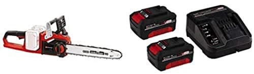 Einhell Motosierra Power X-Change GE-LC 36/35 Li-Solo 36V+ Starter Kit (1 Cargador Individual y 2x 3,0Ah Baterias)