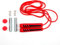Everlast Unisex - Erwachsene Sport Boxen Springseil Weighted Jump Rope, Rot, 335cm