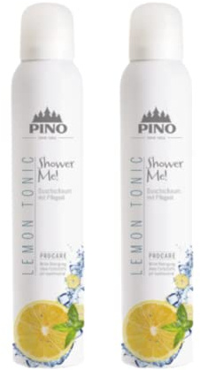 Pinofit Shower ME! Duschskum citron tonic 2 x 200 ml