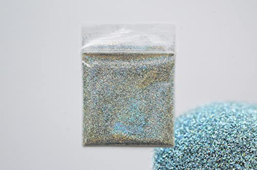 100g Silver Holographic Glitter Dust Additive for Paint Emulsion Interior and Exterior Walls Ceiling Bedroom Wood DIY Paint Craft Decorating Paint Finish Home Water Based Paint Additive Fine Dust
