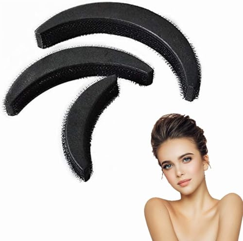 Base Para El Cabello De 3 Piezas, Herramienta Para Moño Con Clip Para Peinar El Cabello Con Volumen, Clip Para Peinar Con Clip Para Insertar La Base Para El Cabello, Accesorios Para El Cabello