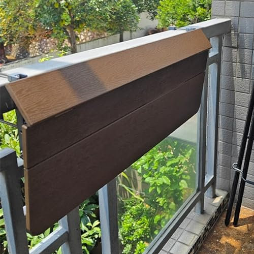 Tavolo sospeso per balcone tavolo da balcone sospeso tavolo bar esterno tavolino sospeso tavolino pieghevole da balcone tavolino da ringhiera balcone tavolino da balcone tavolino balcone ( Size : 60*2