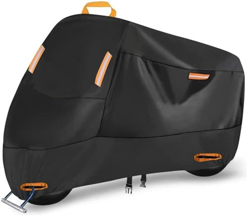 LDJSNC Motorcykelskydd för Kawasaki Z900 Z650 Z 900 650, Oxford Cloth Cover Moto Outdoor Vattentät Vindtät UV Dammskydd Motorcykeltillbehör
