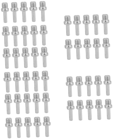 OSALADI 50pcs Angle Grinder Connector Rod Adapter for Polishing Machine Connecting Rod Extension for Angle Grinders Metal Attachment