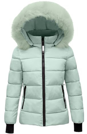Uwdiohq Productos A Plumas Impermeable Mujer Abrigo Marinero Anorak Invierno Parkas Elegantes Plumifero Ultraligero Con Bolsa Blusas Señora