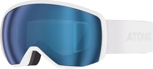 ATOMIC REVENT JR S FLASH Lunettes de ski pour enfant I Petites lunettes de ski et de snowboard avec technologie de verre Flash pour une vision claire I Lunettes de ski unisexe avec monture Live Fit