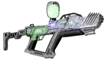 Gel Blaster Surge XL 2 with Built-in Starfire Glow Activator – Upgraded GelBlaster Toy with 150+ Foot Range – Water Bead Ammo – Semi & Full Auto Modes – Glows in the Dark – 180-250 FPS – Ages 14+