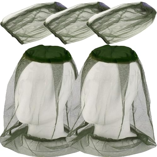 Parliky 5 Pezzi Cappello con Rete Multifunzione per e Apicoltura Leggero e Traspirante per Giardinaggio e Attività Outdoor