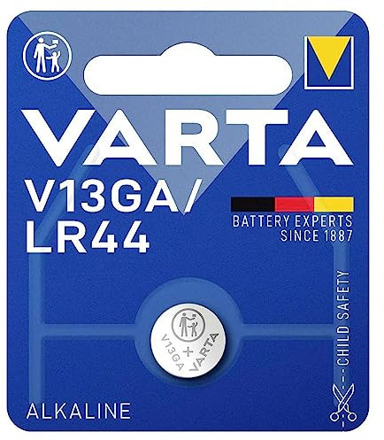 Varta 48045 LR44 (V13GA) - Batterie alcaline al manganese da 1,5 V