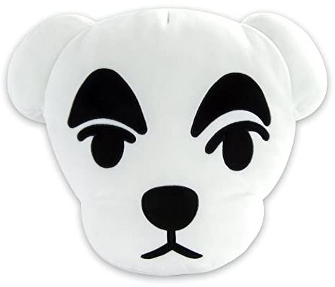 Club Mocchi Mocchi Animal Crossing KK Slider Mega Plüschtier 40cm, Nintendo Plüschtiere, Schlafzimmerzubehör für Kinder, Dekokissen, Super Mario Stofftier für Jungen und Mädchen, geeignet ab 3 Jahren