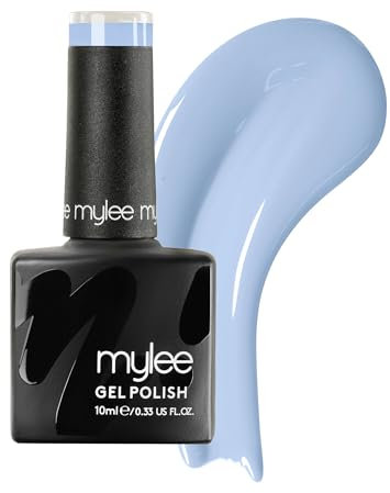 Mylee Gel Nail Polish 10ml [And Breathe] UV/LED Soak-Off Nail Art Manicure Pedicure for Professional, Salon & Home Use [Spring/Summer 2023] - Long Lasting & Easy to Apply