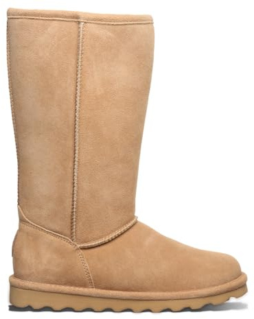 Bearpaw Elle Tall Damen Winterstiefel Lammfellstiefel Boots 1963W Mushroom, Schuhgröße:42 EU