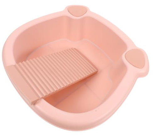 VALICLUD Tabla De Lavar Y Lavabo Cubo Cuadrado Lavabo para Pies Bañera Fregador Eléctrico para Limpieza Cubo para Ropa Lavado A Mano Herramientas De Limpieza Tina De Remojo