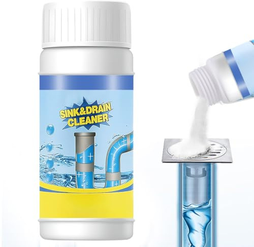 Abflussreiniger Schaum Extra Stark, 2026 Neu Rohrreiniger Extrem Stark, Sink Und Drain Cleaner Mit Aktivschaum Hochwirksamer Rohrreiniger Für Küche Bad Toilette Balkon (1)