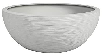 Vasque Graphit blanche - Ø 40 x 16.5cm 14.9L - EDA Plastique