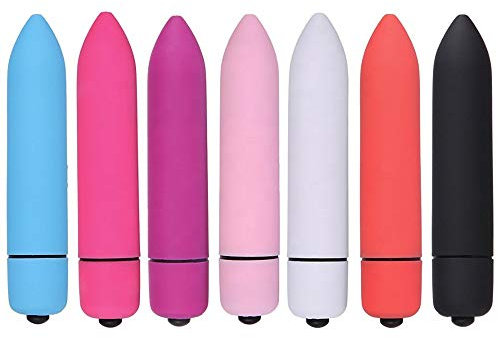 VIBRATORE VAGINALE ANALE PROIETTILE VIBRANTE MAXI 10 VELOCITÀ SENZA FILI J071 (Rosa Chiaro)