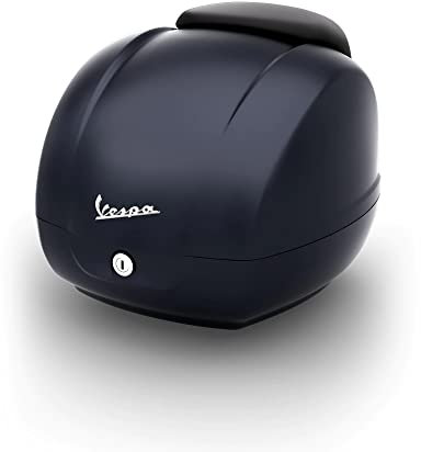 Scooter-ProSports Topcase original Piaggio 36 Liter für Vespa GTS 125, 300 CCM euro5 ab Baujahr 2022 (blau energico matt 288/A)