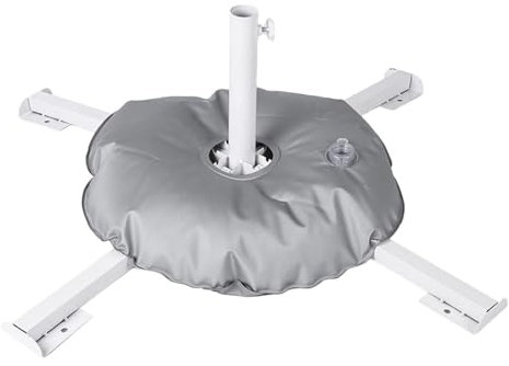 Parasoll-basstativ, däck-paraply-bas – robust paraplystativ för marknaden | stativ för terrassparaplyer, campingtillbehör, parasollstativ för grill, bar