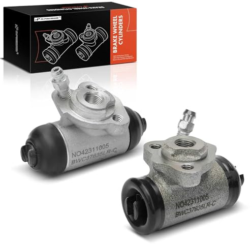 A-Premium Rear Drum Brake Wheel Cylinder Compatible with Select Toyota and Chevrolet Models - Camry 1983-1986, Corolla 1984-1985/1988-1992/1998-2002, Celica 1986-2002, Tercel, Prizm, 2-PC Set