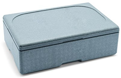 getgastro GN Thermotransportbehälter aus EPS Kunststoff - passend für GN Behälter 1/1, stapelbar, durchgefärbtes Styropor, Innenabmessung größer als GN 1/1, XTRA PREISWERT (Für GN 1/1 bis 100 mm)