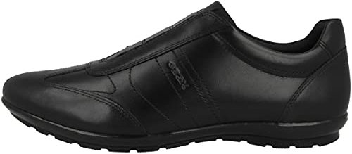 Geox Herren Uomo symbol Schuhe,Schwarz,41 EU