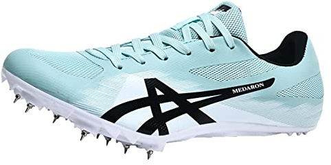 SDEQA Unisex ban- och fältspikar skor Racing hoppande sprint löpande sneakers andningsbara För män kvinnor ungdomspojkar friidrott,Moonlight,36 EU