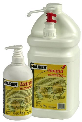 Detergente Sapone Lavamani Cremoso Limpia con Dosatore Maurer 3 Lt