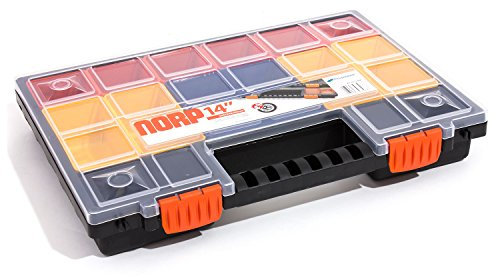 Prosperplast NORP Family NORP14 11 Fächer Turbo Sortimentskasten Kleinteilmagzine Boxen herausnehmbar 345 x 250