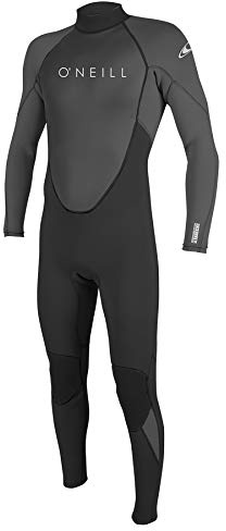O'Neill Herren Reactor-2 3/2mm Back Zip Full Neoprenanzug, Black/Graphite, LT