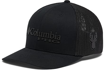 Columbia Unisex PHG Logo Mesh Ball Cap Verschluss, Schwarz, L-XL