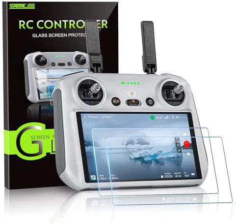 STARTRC Mini 5 pro HD Displayschutzfolie aus gehärtetem Glas Schutzfilm für DJI Mini 5/4/3 pro RC/RC2 displayschutz (2er Pack)