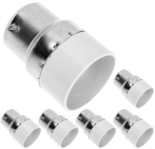 TEHAUX Adaptateur Douille B22 à E14 – Convertisseur Pratique pour Ampoules LED E14 dans Douilles B22 – pour Lampes de Bureau, Lustres et Éclairages Intérieurs