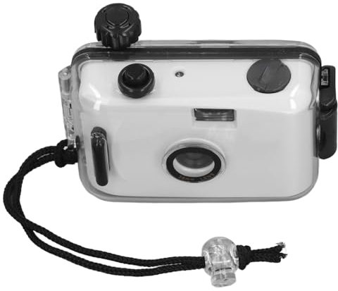 35mm Film Camera,Waterproof Disposable Film Camera with Case,1/100s Shutter Speed, F /9 28MM Lens,Kids Point and Shoot Camera for for Snorkeling,White Water Rafting,Swimming,Waterfalls
