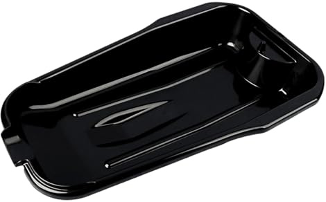 Oljetömningsbehållare – stoppar uppfartfläckar med låg profil läckagefritt handfat, 41 x 23,5 x 7 cm grund panna, kraftig polyeten, för motorcykel oljebyte garageunderhåll