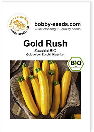 Gold Rush Bio-Zucchinisamen von Bobby-Seeds, Portion
