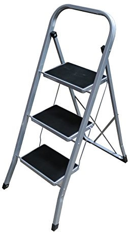 Arcama TH03 - Escalerilla (acero, 30 x 20 cm, 3 peldaños, EN14183)