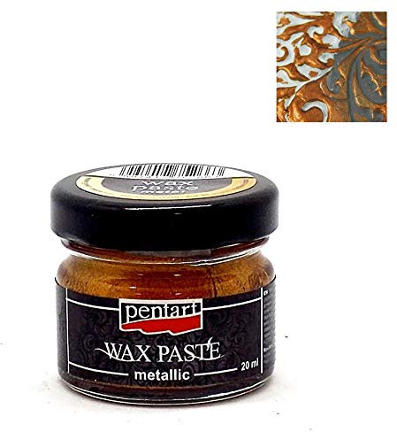 Zita`s Creative Wachspaste metallic 20ml - honiggold. Metallfarbe, Bastelfarbe, Acrylfarbe