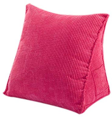 ksqp DreieckＫissen Zurück Stützkissen Keilkissen Lesekissenund Rückenstütze Sofa Bett Sofa Bürostuhl Nackenstütze,B-47cm*40cm