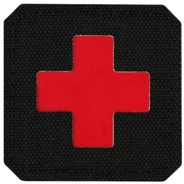 M-Tac Patch kardborrmärke PVC Medic Cross Laser Cut