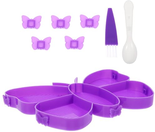 OSALADI 1 Set Vassoi per Articoli Pittura Diamante Strumenti per Conservazione con Portatile Portapenne Adatto per Principianti e Professionisti per Perline e