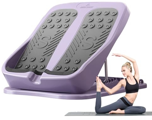 Camilla Para Pantorrillas: Tabla Inclinada De 34,2 X 30,5 Cm, Tabla-Inclinadaa Para Estiramiento De Pantorrillas, Camilla Ajustable Con 9 Ángulos | Tabla De Ejercicios Inclinada Plegable Y Po
