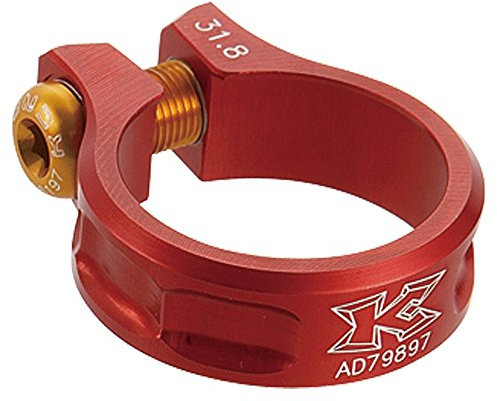 KCNC MTB Sattelklemme Ø34,9mm rot