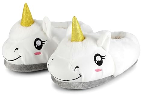 CoolChange pantofole da unicorno adorabili in peluche